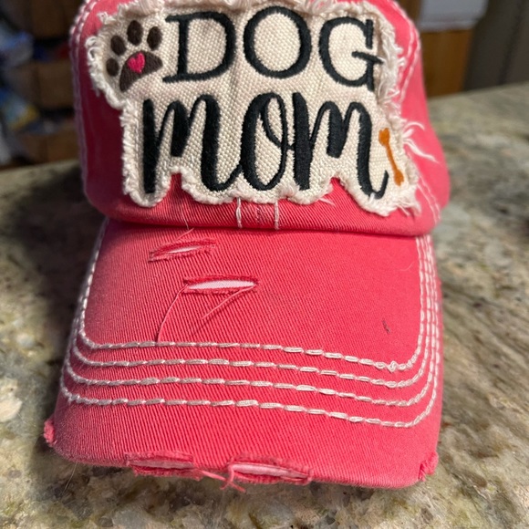 KBETHOS vintage distressed Dog Mom cap - Picture 2 of 7